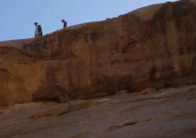 جبل في منطقة وادي رم بالأردن- أرشيفية